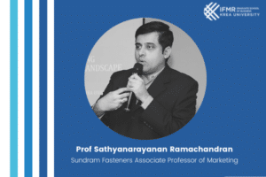Dr. Sathya Narayanan, faculty profile at IFMR GSB