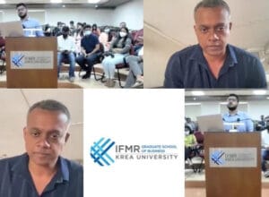 IFMR GSB executive education banner at Krea University