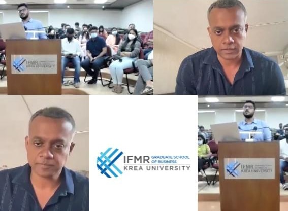 IFMR GSB executive education banner at Krea University