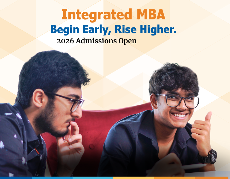 Admissions Open | Integrated MBA 2026-31