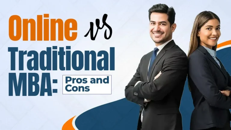 Online vs Traditional MBA Pros and Cons