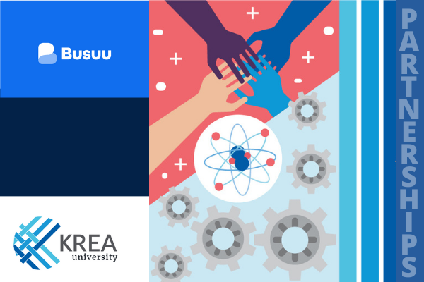 Krea partners with Busuu – world’s largest social network for language learning