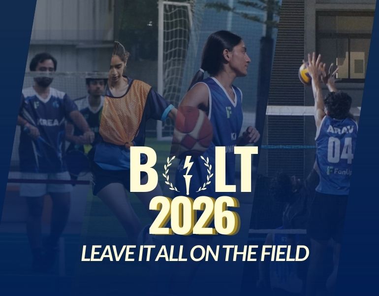 BOLT 2026, Krea's Annual Sports Fest is here