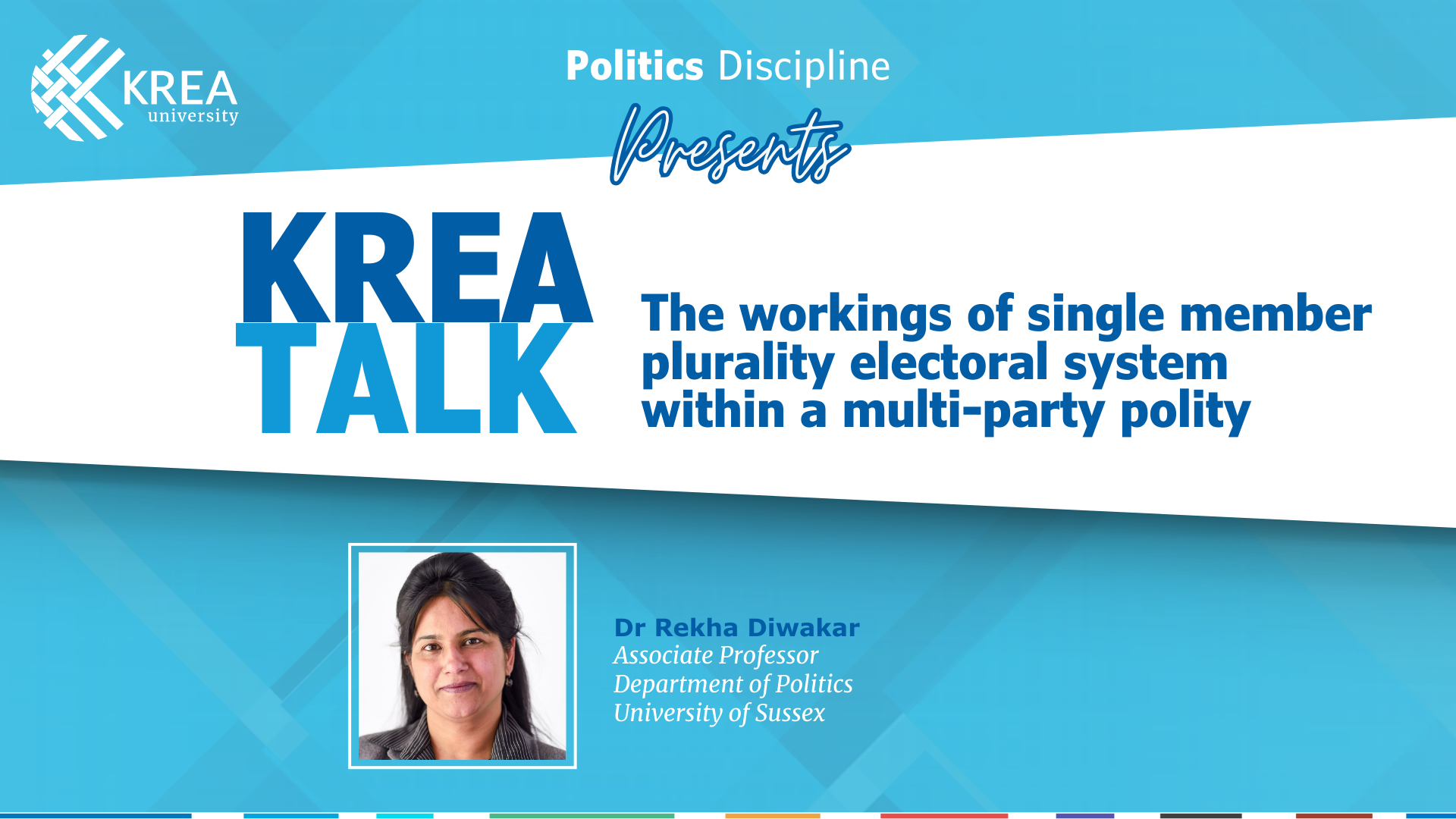 A Talk on ‘The workings of single member plurality electoral system within a multi-party polity’